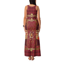 Zodiac Signs Family Matching Tank Maxi Dress and Hawaiian Shirt The Fire Element Baroque Hearts Card