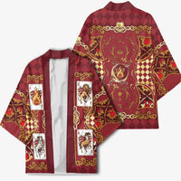Zodiac Signs Kimono The Fire Element Baroque Hearts Card