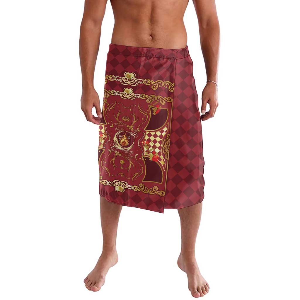 Zodiac Signs Lavalava The Fire Element Baroque Hearts Card