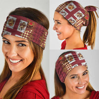 Zodiac Signs Neck Gaiter The Fire Element Baroque Hearts Card