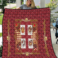 Zodiac Signs Quilt The Fire Element Baroque Hearts Card