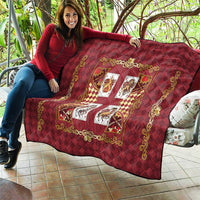 Zodiac Signs Quilt The Fire Element Baroque Hearts Card