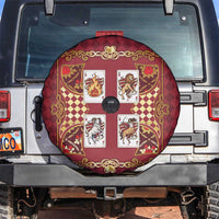 Zodiac Signs Spare Tire Cover The Fire Element Baroque Hearts Card
