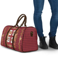 Zodiac Signs Travel Bag The Fire Element Baroque Hearts Card