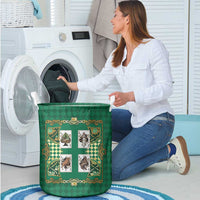 Zodiac Signs Laundry Basket The Earth Element Baroque Spades Card