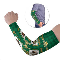 Zodiac Signs Arm Sleeves The Earth Element Baroque Spades Card