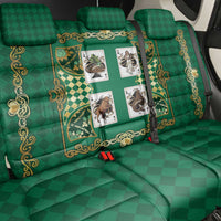Zodiac Signs Back Car Seat Cover The Earth Element Baroque Spades Card
