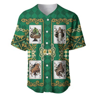 Zodiac Signs Baseball Jersey The Earth Element Baroque Spades Card