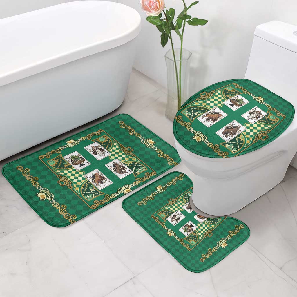 Zodiac Signs Bathroom Set The Earth Element Baroque Spades Card