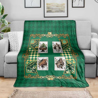 Zodiac Signs Blanket The Earth Element Baroque Spades Card