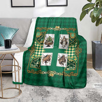 Zodiac Signs Blanket The Earth Element Baroque Spades Card