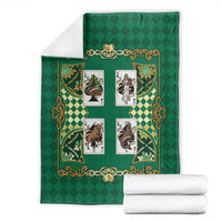 Zodiac Signs Blanket The Earth Element Baroque Spades Card