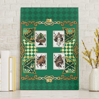 Zodiac Signs Canvas Wall Art The Earth Element Baroque Spades Card