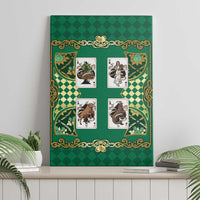 Zodiac Signs Canvas Wall Art The Earth Element Baroque Spades Card