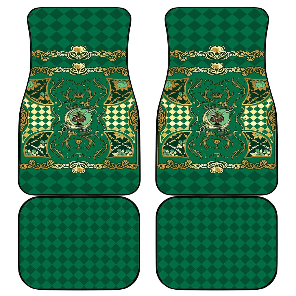 Zodiac Signs Car Mats The Earth Element Baroque Spades Card