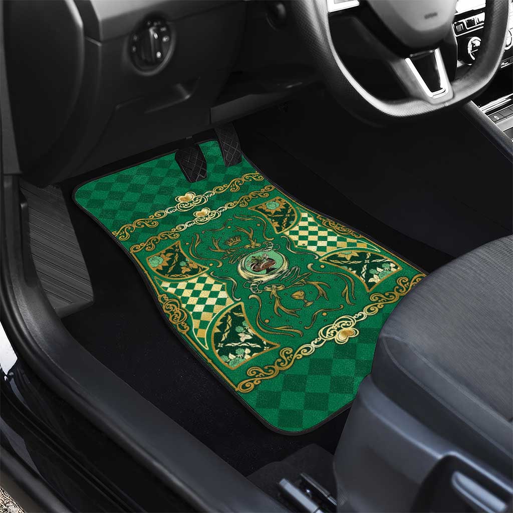 Zodiac Signs Car Mats The Earth Element Baroque Spades Card