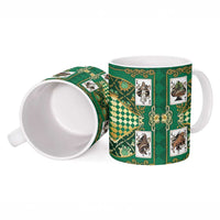 Zodiac Signs Ceramic Mug The Earth Element Baroque Spades Card