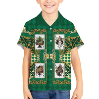 Zodiac Signs Family Matching Long Sleeve Bodycon Dress and Hawaiian Shirt The Earth Element Baroque Spades Card