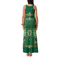Zodiac Signs Family Matching Tank Maxi Dress and Hawaiian Shirt The Earth Element Baroque Spades Card