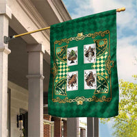 Zodiac Signs Garden Flag The Earth Element Baroque Spades Card