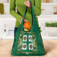 Zodiac Signs Grocery Bag The Earth Element Baroque Spades Card