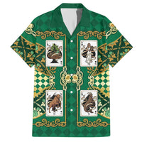 Zodiac Signs Hawaiian Shirt The Earth Element Baroque Spades Card