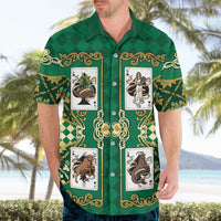 Zodiac Signs Hawaiian Shirt The Earth Element Baroque Spades Card