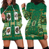 Zodiac Signs Hoodie Dress The Earth Element Baroque Spades Card