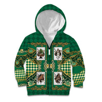 Zodiac Signs Kid Hoodie The Earth Element Baroque Spades Card