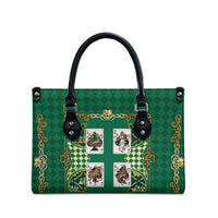 Zodiac Signs Leather Bag The Earth Element Baroque Spades Card