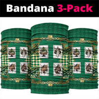 Zodiac Signs Neck Gaiter The Earth Element Baroque Spades Card