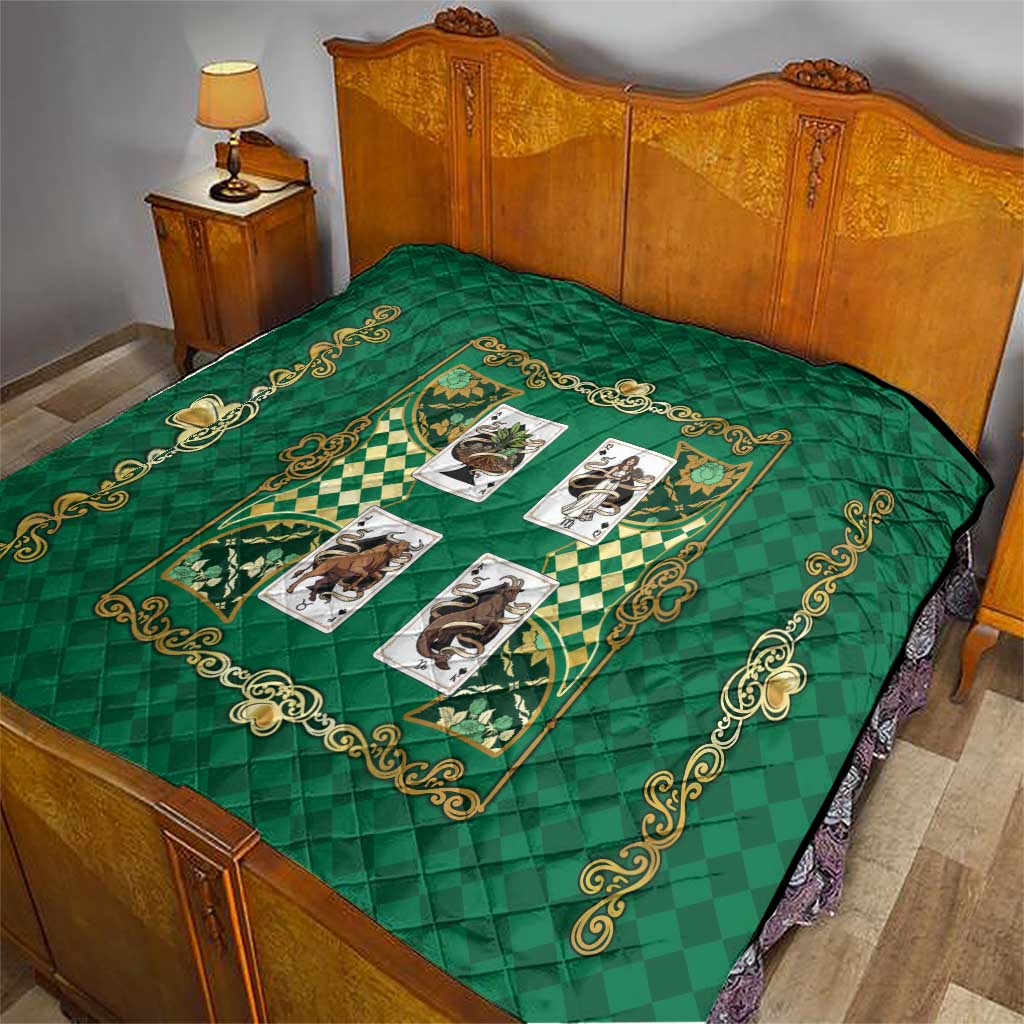 Zodiac Signs Quilt The Earth Element Baroque Spades Card
