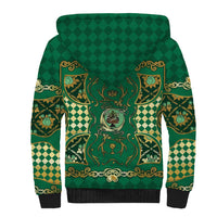 Zodiac Signs Sherpa Hoodie The Earth Element Baroque Spades Card