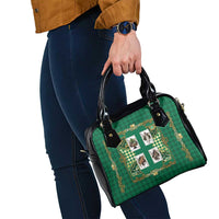 Zodiac Signs Shoulder Handbag The Earth Element Baroque Spades Card