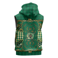 Zodiac Signs Sleeveless Hoodie The Earth Element Baroque Spades Card