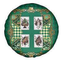 Zodiac Signs Spare Tire Cover The Earth Element Baroque Spades Card