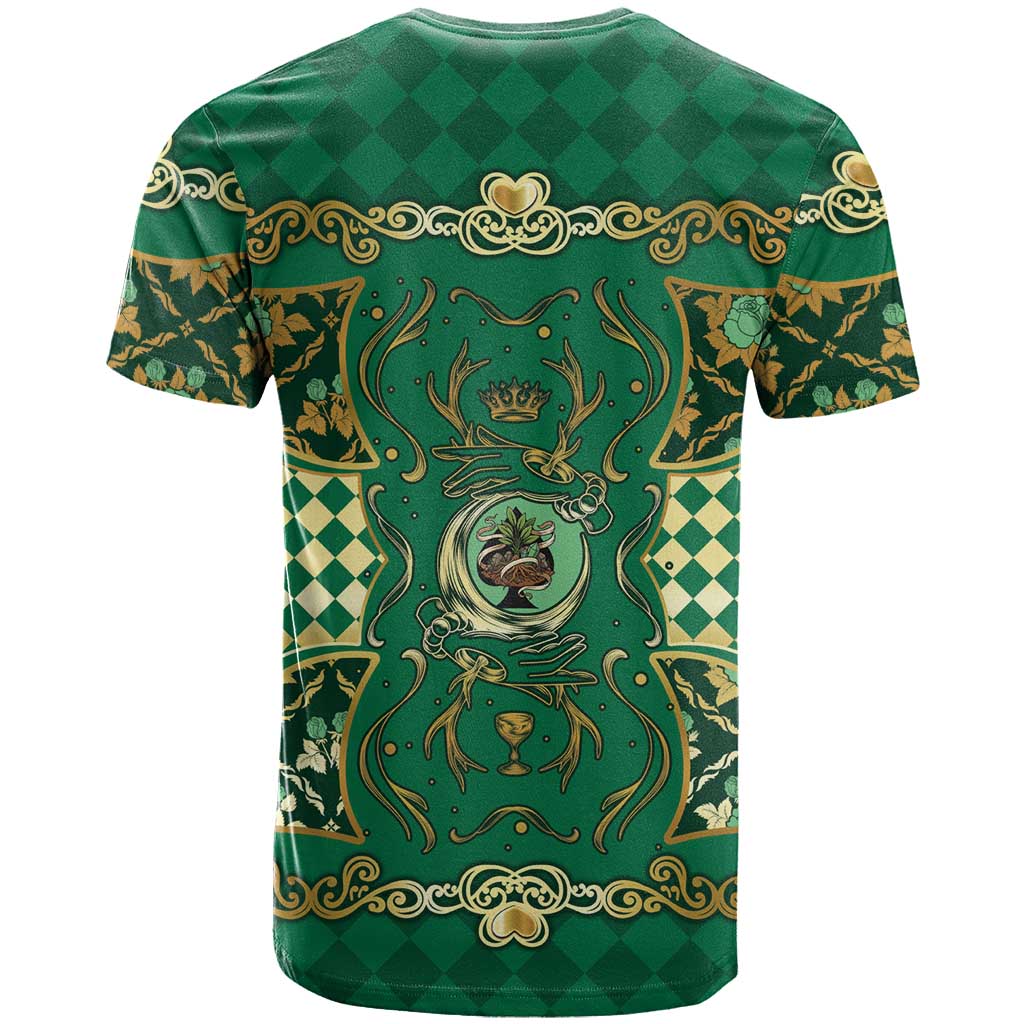 Zodiac Signs T Shirt The Earth Element Baroque Spades Card