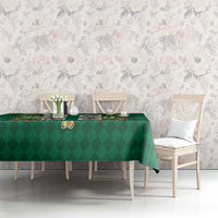 Zodiac Signs Tablecloth The Earth Element Baroque Spades Card
