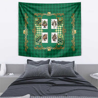 Zodiac Signs Tapestry The Earth Element Baroque Spades Card