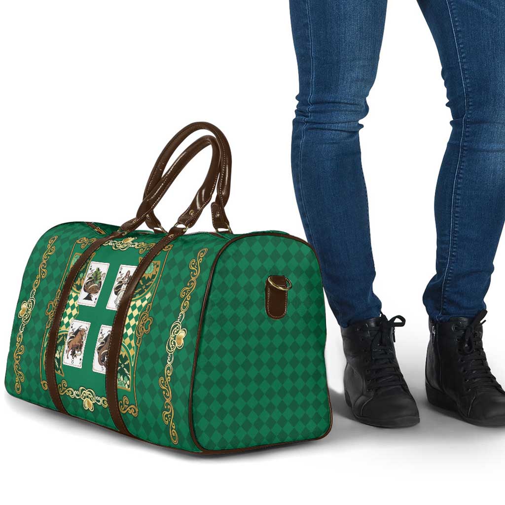 Zodiac Signs Travel Bag The Earth Element Baroque Spades Card