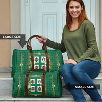 Zodiac Signs Travel Bag The Earth Element Baroque Spades Card