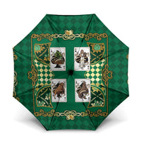 Zodiac Signs Umbrella The Earth Element Baroque Spades Card