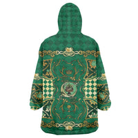 Zodiac Signs Wearable Blanket Hoodie The Earth Element Baroque Spades Card