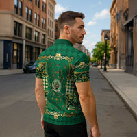 Zodiac Signs Zipper Polo Shirt The Earth Element Baroque Spades Card
