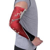 Custom South Korea Football Arm Sleeves Tiger Mugunghwa Flower Minimal Style