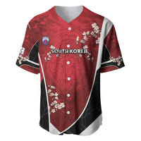Custom South Korea Football Baseball Jersey Tiger Mugunghwa Flower Minimal Style