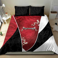 South Korea Football Bedding Set Tiger Mugunghwa Flower Minimal Style