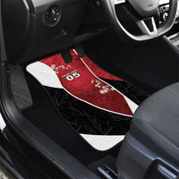 Custom South Korea Football Car Mats Tiger Mugunghwa Flower Minimal Style