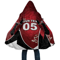 Custom South Korea Football Cloak Tiger Mugunghwa Flower Minimal Style