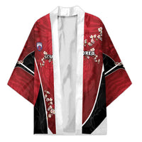 Custom South Korea Football Kimono Tiger Mugunghwa Flower Minimal Style